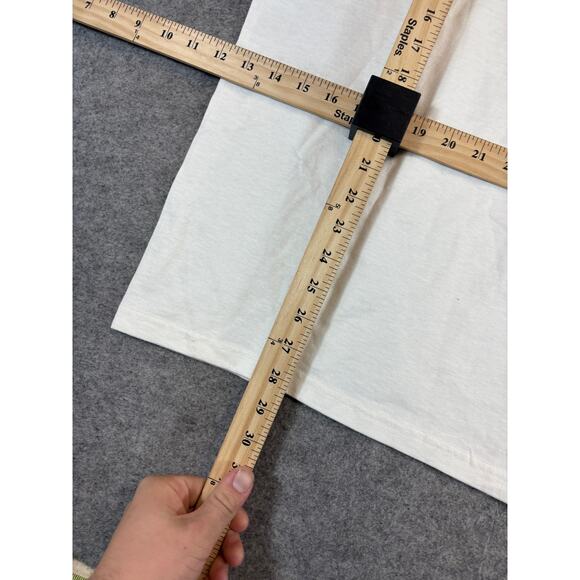 VINTAGE Avon Skin So Plus Fight The Bites Shirt Mens Large White Promo Tee Y2K - Picture 4 of 7